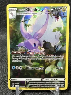Hisuian Goodra GG21/GG70 Galarian Gallery Pokemon Card Crown Zenith NM - Image 1