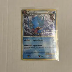 Pokemon Gyarados 30/30 Rare Holo Pokemon Card. Pk001457 - Image 1