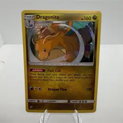The Pokemon Company Dragonite 119/181 Sm-Team Up Holo Rare English 160HP - Image 1