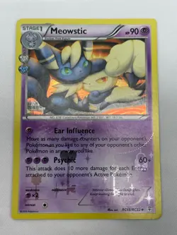 Meowstic - RC15/RC32 - Pokemon Generations Radiant Collection Uncommon Card LP - Image 3