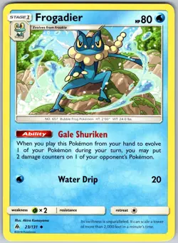Frogadier 23/131 Uncommon Forbidden Light Near Mint - Image 1