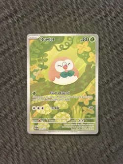 Pokemon TCG Rowlet 090/088! NM Condition! See Description! - Image 1