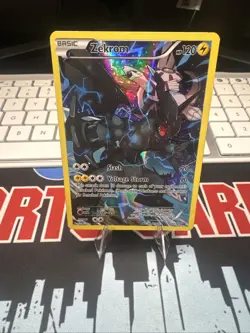 Pokemon TCG Zekrom Black Star Promos Holo Card XY75 and Palkia XY76 - Image 1