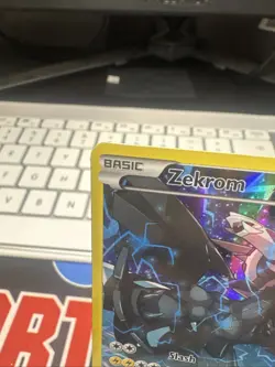 Pokemon TCG Zekrom Black Star Promos Holo Card XY75 and Palkia XY76 - Image 2