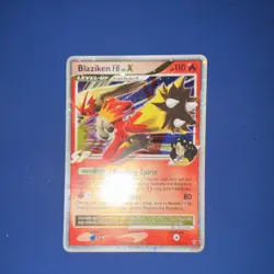 Blaziken FB Lv.X 142/147 Supreme Victors Holo LV.X Ultra Rare English 2009 - Image 3