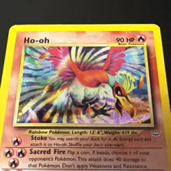 Pokemon Ho-oh 7/64 Neo Revelation Holo - Image 2