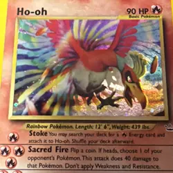 Pokemon Ho-oh 7/64 Neo Revelation Holo - Image 3
