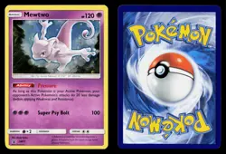 MEWTWO - SM77 HOLO PROMO SUN & MOON PROMO POKEMON LP - Image 3