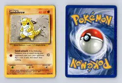 Sandshrew 91/130 - Base Set Unlimited - HP - Pokemon - Image 3