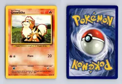 Growlithe 28/102 - UC Base Set Unlimited - MP - Pokemon - Image 3
