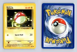 Voltorb 69/82 C Team Rocket Unlimited MP Pokemon - Image 3