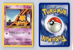 Abra 65/130 - C Base Set 2 - MP - Pokemon - Image 3