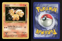 Vulpix 99/130 Base Set 2 MP Pokemon - Image 3