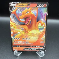 Pokemon TCG Charizard V 019/189 Darkness Ablaze - Image 1