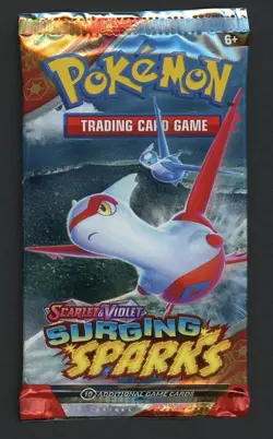 Pokemon Surging Sparks (1) Booster Pack - Factory Sealed - Random Pack Art - Image 2