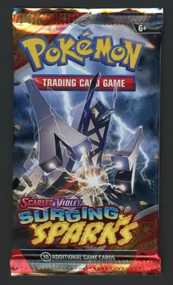 Pokemon Surging Sparks (1) Booster Pack - Factory Sealed - Random Pack Art - Image 4