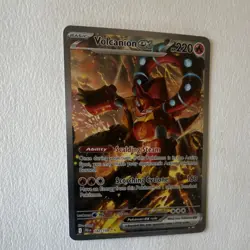 Pokemon TCG Volcanion ex 182/159 Sv09: Journey Together SIR Holo Basic EN 220 - Image 3
