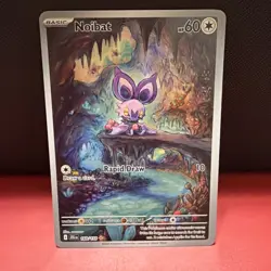 Noibat 169/159 Illustration Rare Journey Together Pokemon Holo Near Mint - Image 1