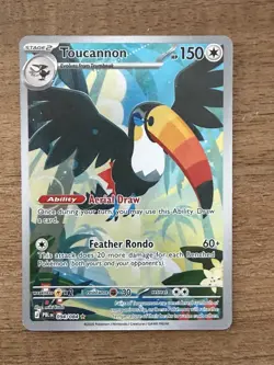 Toucannon Illustration Rare - Pitch Black 94/84 Pokemon Rare NM 2 - Image 1
