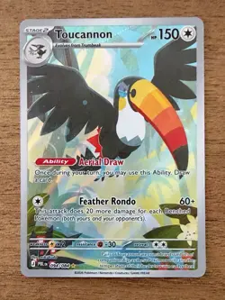 Toucannon Illustration Rare - Pitch Black 94/84 Pokemon Rare NM 1 - Image 1
