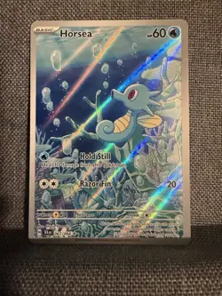 Horsea 067/064 Illustration Rare SV Shrouded Fable Pokemon TCG - Image 1