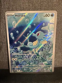 Horsea 067/064 Illustration Rare SV Shrouded Fable Pokemon TCG - Image 3