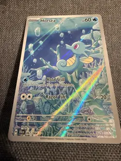 Horsea 067/064 Illustration Rare SV Shrouded Fable Pokemon TCG - Image 5