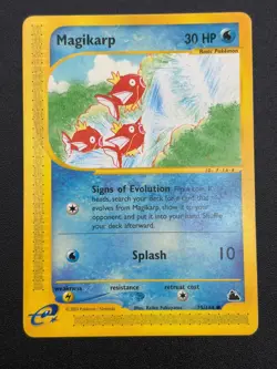 Magikarp LP 75/144 Common Skyridge Pokemon - Image 1