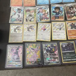 Pokemon 54 Card lot! Tag team, SIR, baby shiny,trainers,pikachu,umbreon,espeon! - Image 3