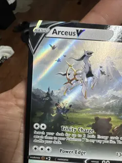 Pokemon TCG - Arceus V SWSH204 NM Holo Sword & Shield Promo - Image 2
