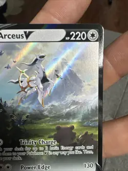 Pokemon TCG - Arceus V SWSH204 NM Holo Sword & Shield Promo - Image 3