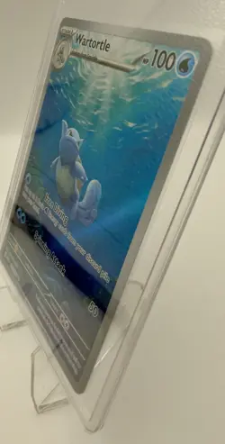 🐢 Pokemon 151 Wartortle 171/165 Illustration Rare IR SV2a Near Mint ⭐ - Image 2