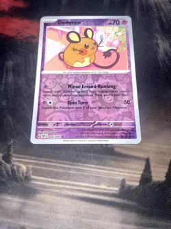 Dedenne 036/091 Common Paldean Fates Pokemon Near Mint - Image 1