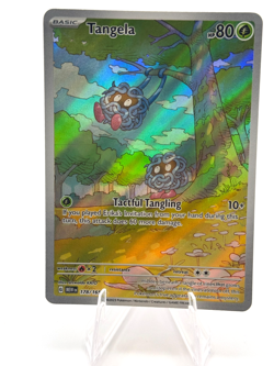 Pokemon Tangela Illustration 178/165 Rare Scarlet & Violet 151 - Image 1