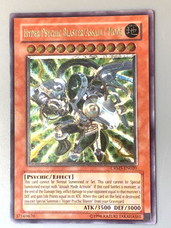 yugioh Hyper Psychic Blaster/Assault Mode CRMS-EN020 Ultimate Unl Ed near mint - Image 2