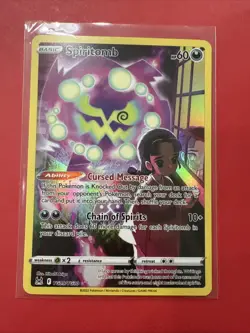 Pokemon Spiritomb TCG Lost Origin Trainer Gallery Holo Ultra Rare Card TG09/TG30 - Image 1
