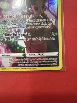 Pokemon Spiritomb TCG Lost Origin Trainer Gallery Holo Ultra Rare Card TG09/TG30 - Image 4