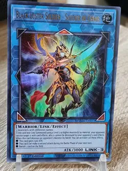 Yugioh! Black Luster Soldier - Soldier of Chaos MAMA-EN073 - Ultra Rare NM ENG - Image 1
