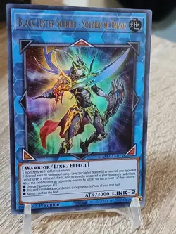 Yugioh! Black Luster Soldier - Soldier of Chaos MAMA-EN073 - Ultra Rare NM ENG - Image 3