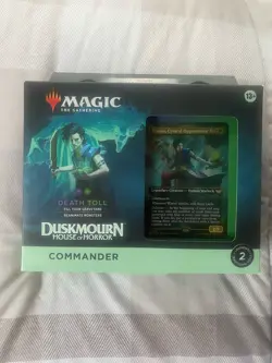 MTG Duskmourn: House of Horror Death Toll Commander Deck - Image 1