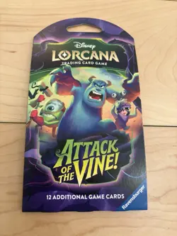 x5 LOT OF 5 - Disney Lorcana: Attack of the Vine! Booster Pack x5 - SHIPS NOW - Image 3