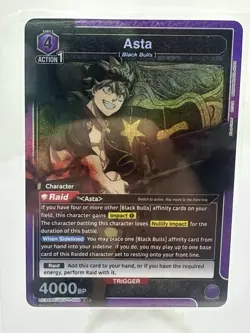 UNION ARENA UE08BT/BCV-1-004 Asta SR Black Clover - Image 1
