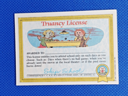 1985 Topps Garbage Pail Kids UK Mini Series 1 #26b Fat Matt Vintage GPK Card - Image 2