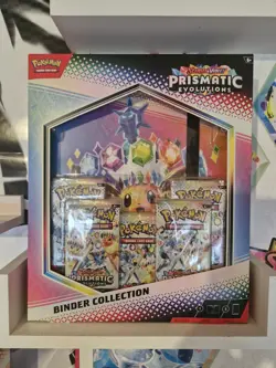 Prismatic Evolutions Binder Collection. New Factory Sealed. English Tcg - Image 1