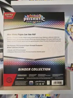 Prismatic Evolutions Binder Collection. New Factory Sealed. English Tcg - Image 2