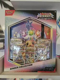 Prismatic Evolutions Binder Collection. New Factory Sealed. English Tcg - Image 3
