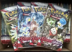 Pokemon TCG Scarlet & Violet Base Booster Packs x36 Lot Factory Sealed SV1 - Image 1