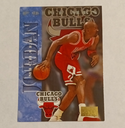 SkyBox Premium 1996-97 Point Men #247 Michael Jordan Chicago Bulls NBA Card - Image 1