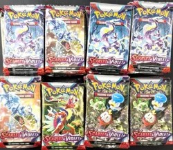 72x Pokemon TCG Scarlet & Violet Base Set Booster Packs Lot SV Sealed English - Image 2