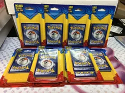 Lot of 10 Mystery POKEMON Pack of 20 Cards 1 Foil Card Factory Sealed UNOPENED 728192477089 - Image 1